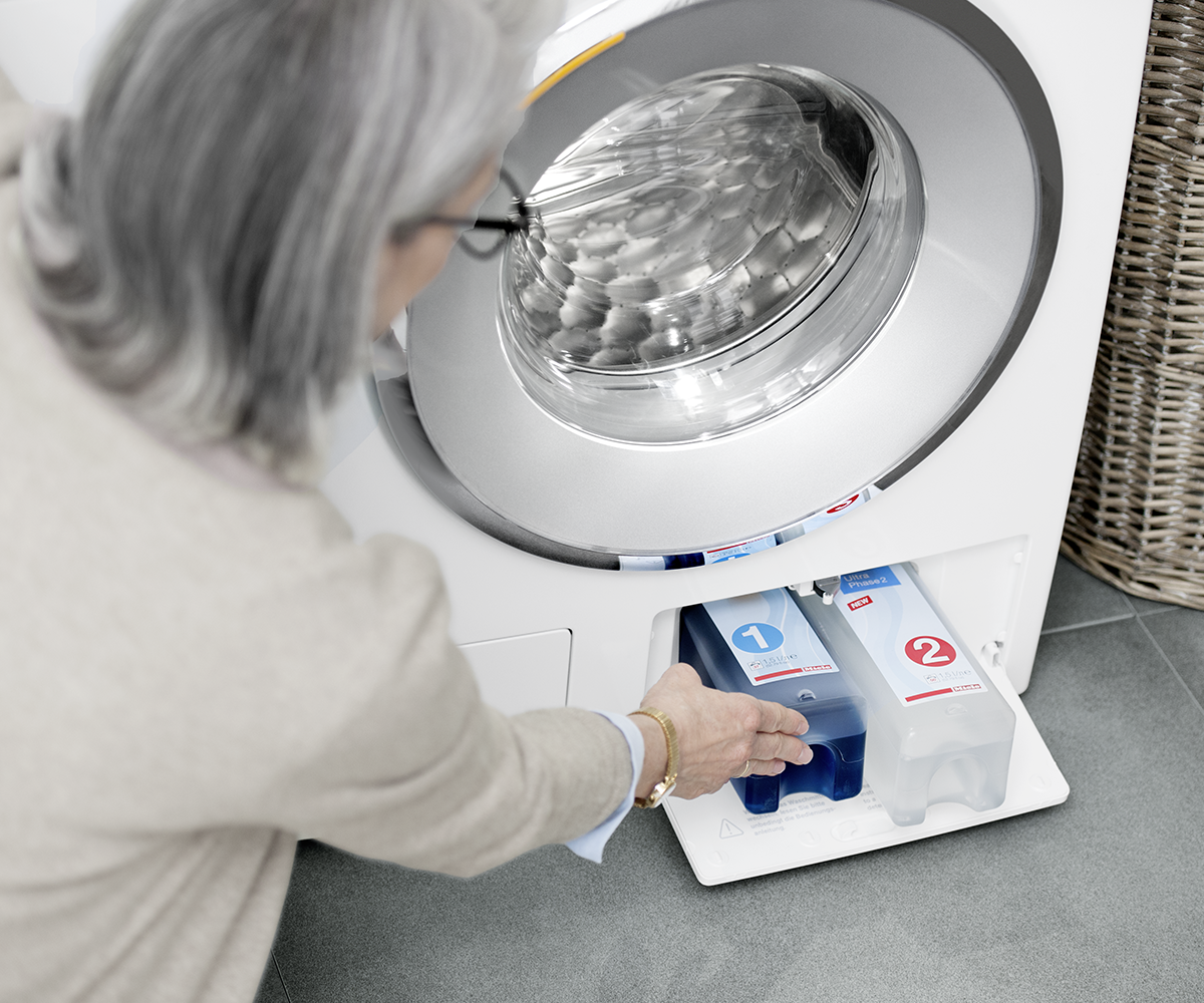La W1 con sistema de dosificación automática TwinDos » Miele